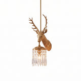 Antler Crystal Pendant Lamp
