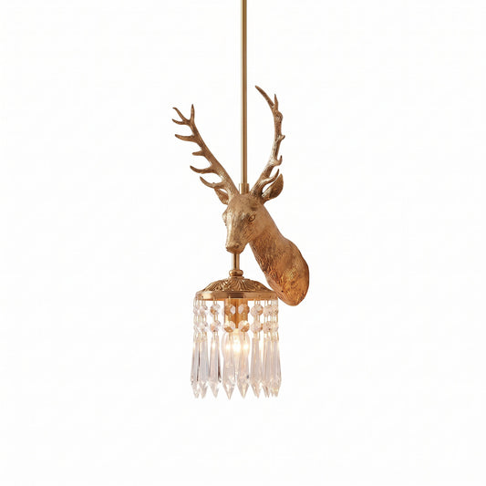 Antler Crystal Pendant Lamp