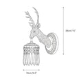 Load image into Gallery viewer, Antler Crystal Wall Lamp

