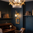 Load image into Gallery viewer, Antler Crystal Wall Lamp
