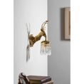Charger l'image dans la visionneuse de la galerie, Stag Head Wall Sconce
