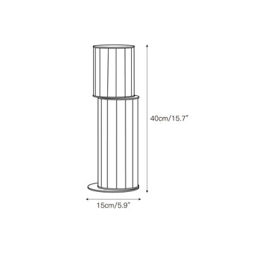 Apadana Alabaster Table Lamp – detail 3 — Dimension drawings 1