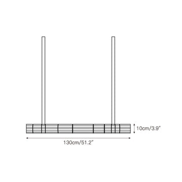 Lustre Apadana — Dimension drawings 1