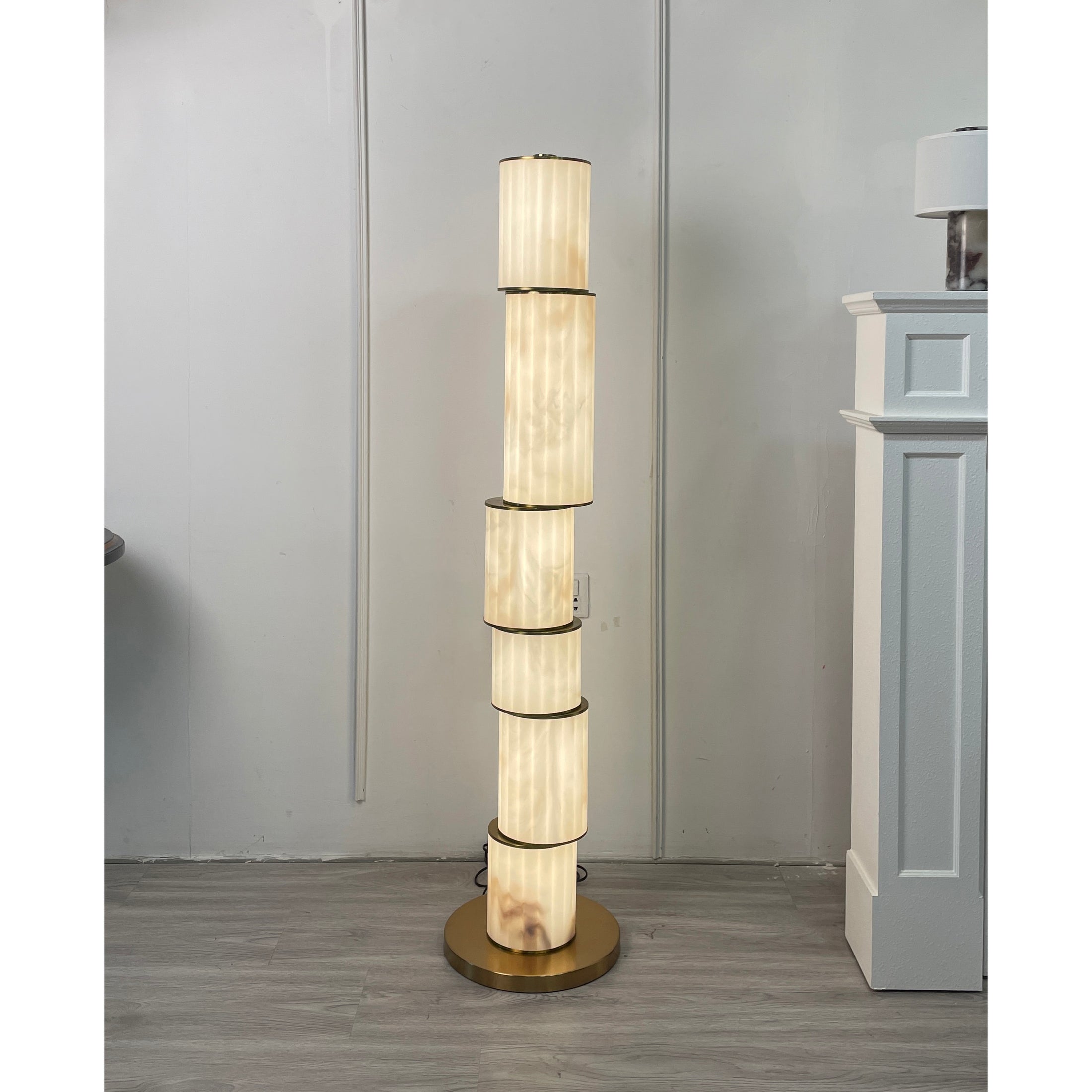 Apadana Alabaster Floor Lamp