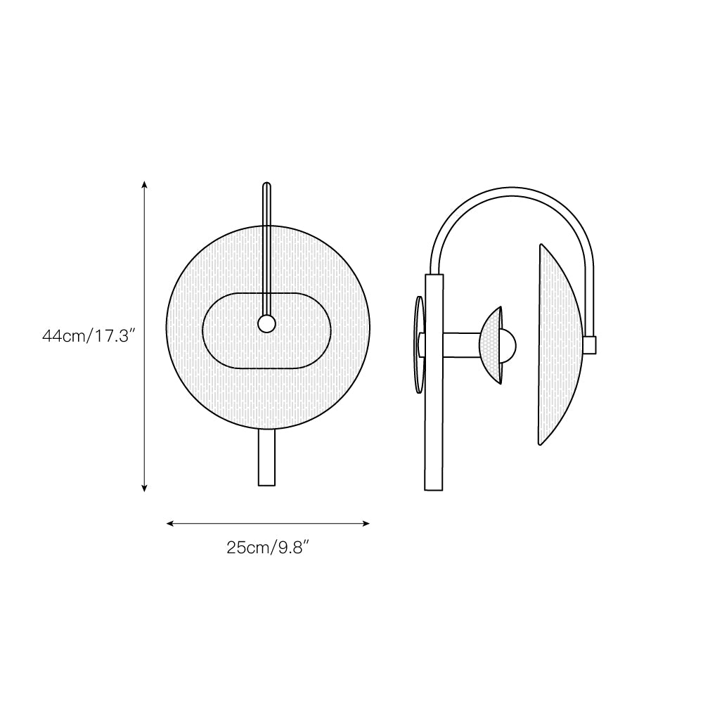 Aperture Art Wall Lamp