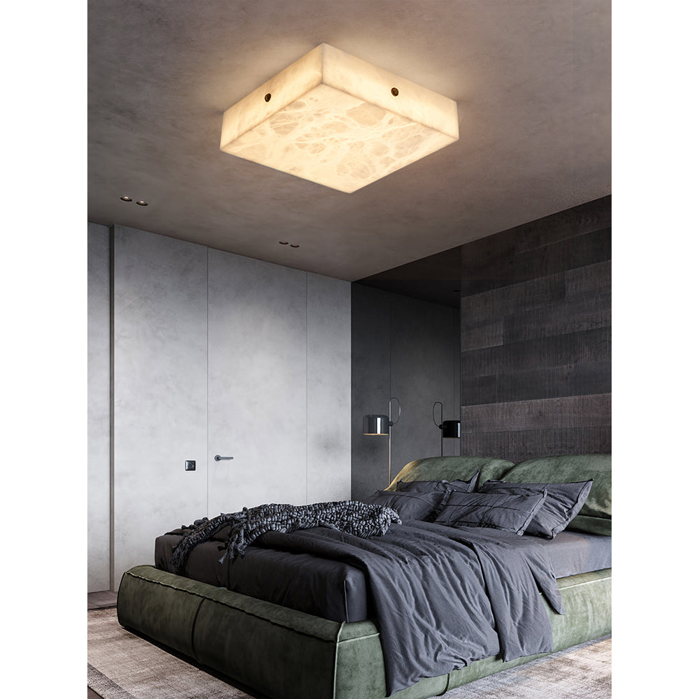 Arca Alabaster Flushmount Ceiling Light