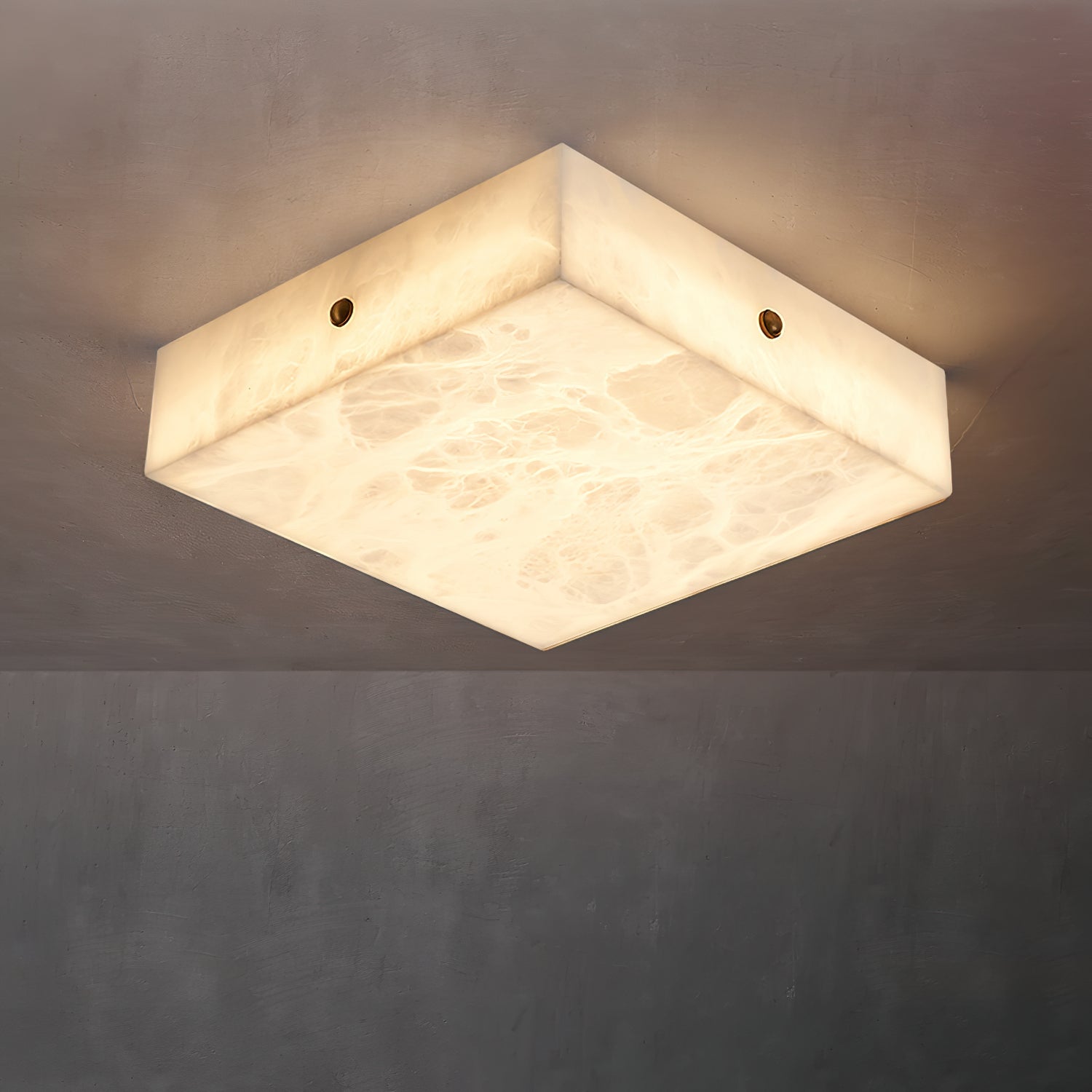 Arca Alabaster Flushmount Ceiling Light