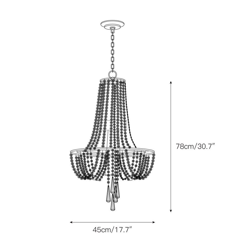 Arcadia Crystal Chandelier