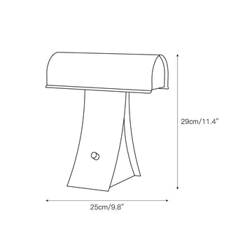Archive Table Lamp – detail 3 — Dimension drawings 1