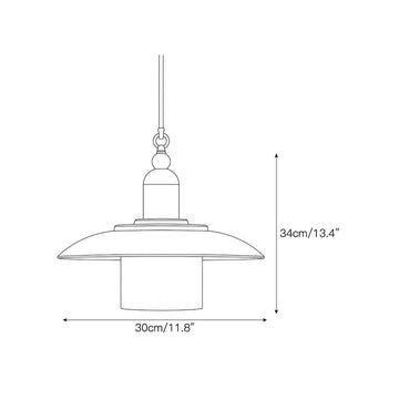 Argent Pendant Lamp – detail 3 — Dimension drawings 1