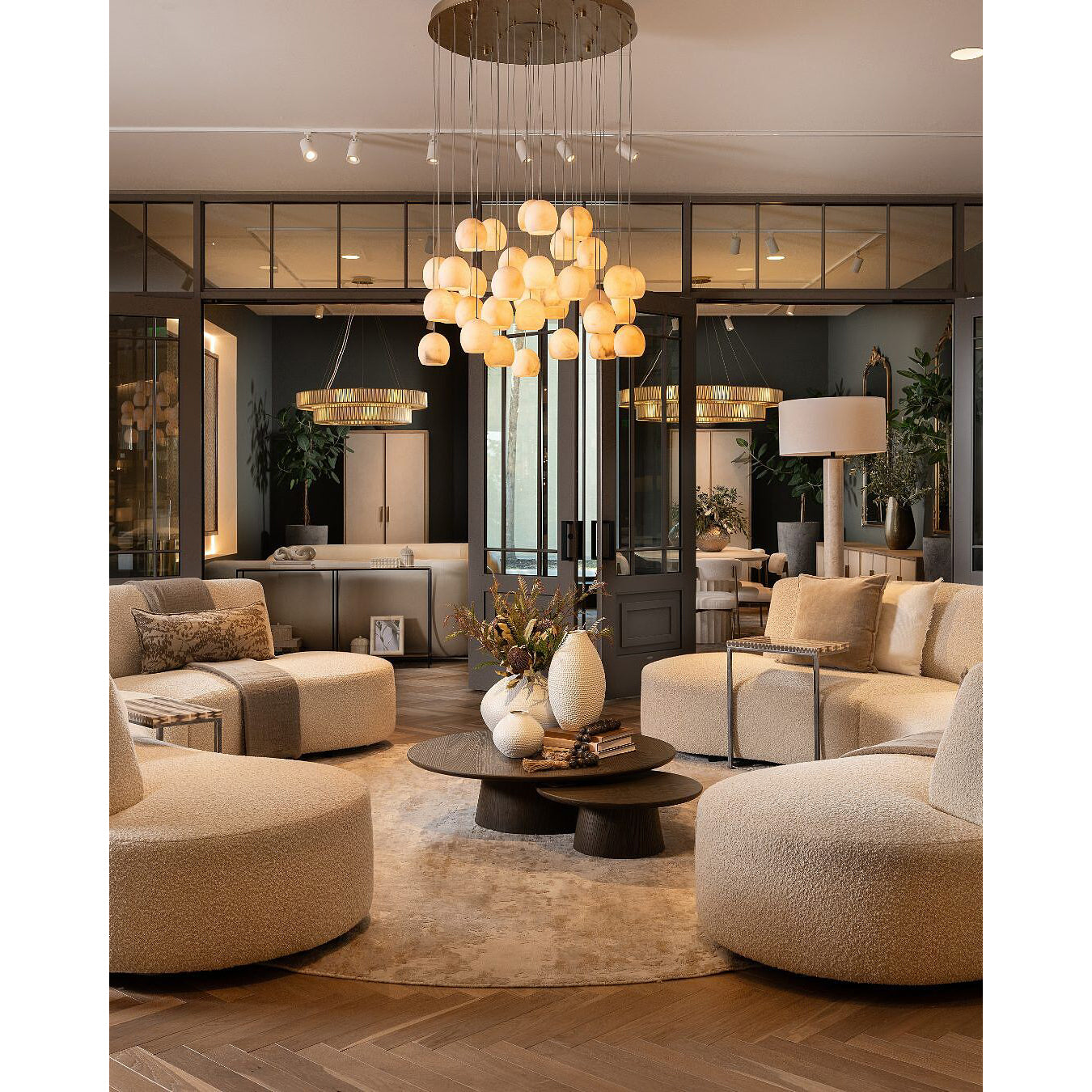 Arica Alabaster Chandelier