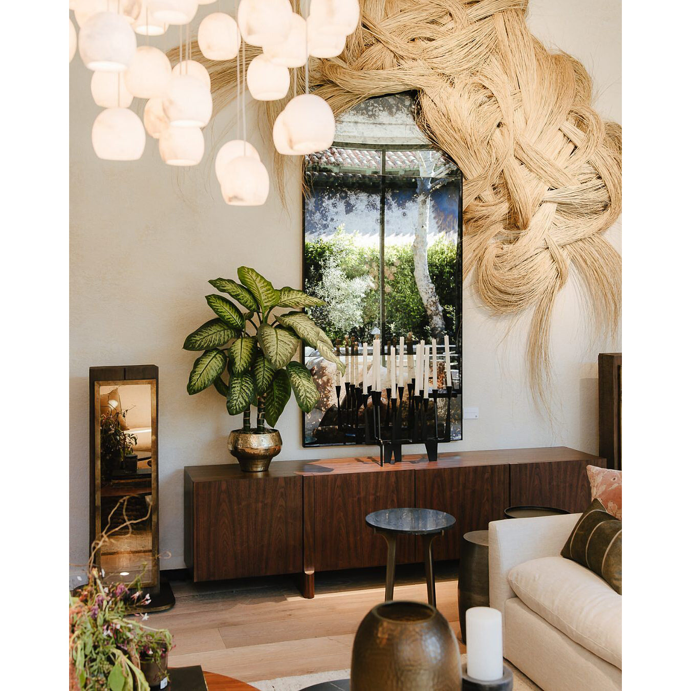 Arica Alabaster Chandelier