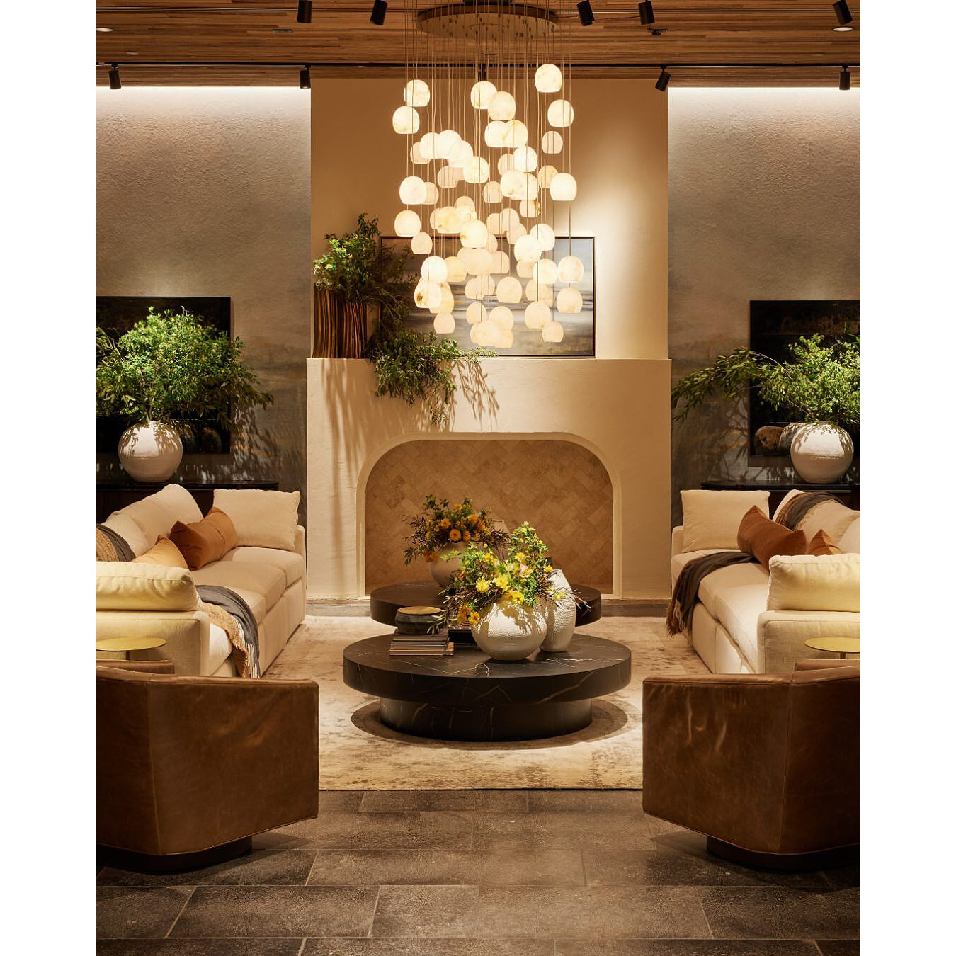 Arica Alabaster Chandelier