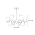 Load image into Gallery viewer, Ariel Chandelier – detail 3
