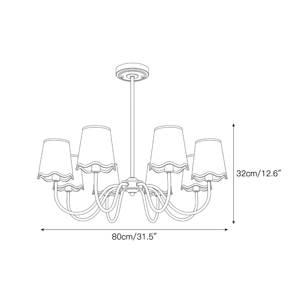 Ariel Chandelier – detail 4