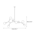 Load image into Gallery viewer, Armature Alabaster Chandelier
