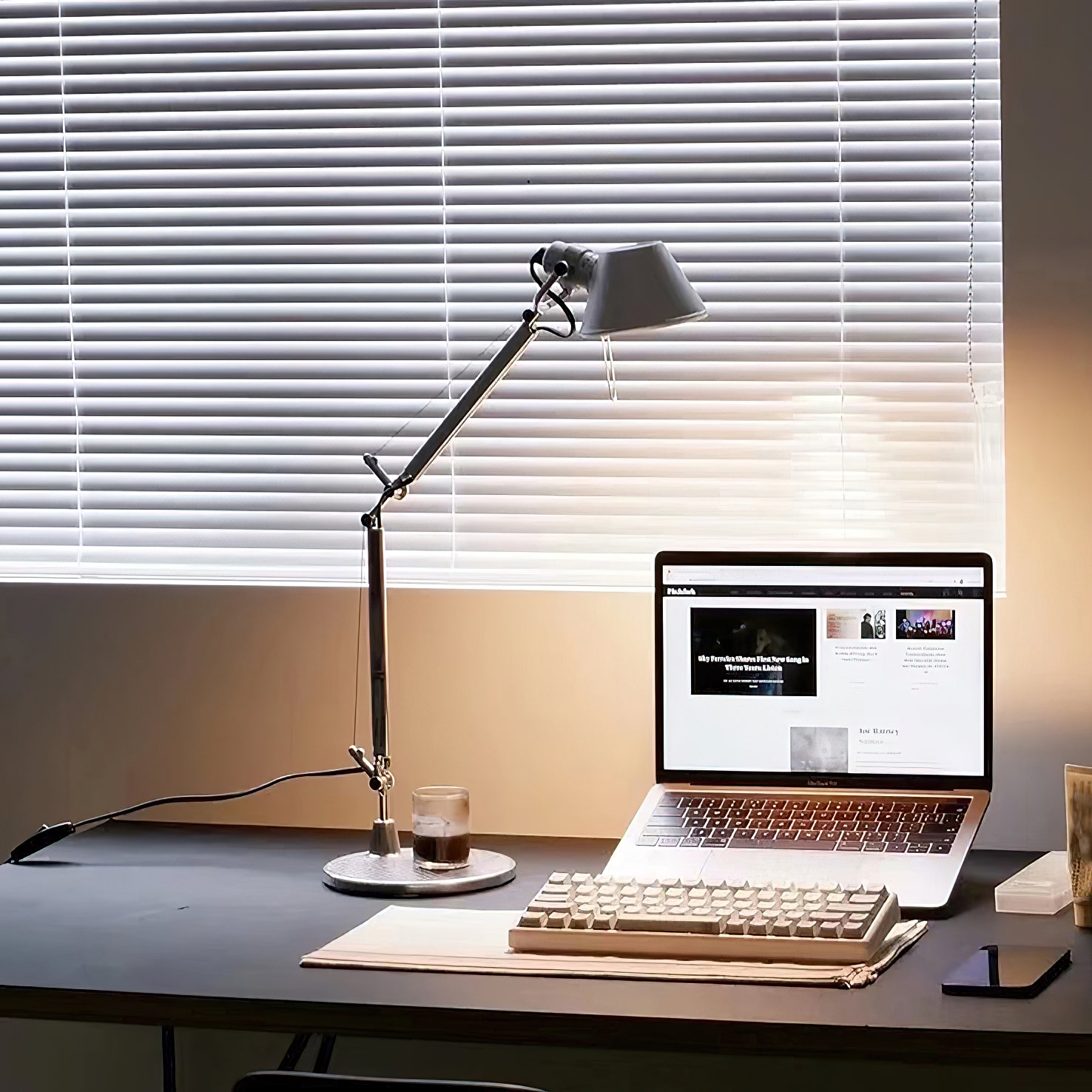 Brady Rocker Arm Table Lamp