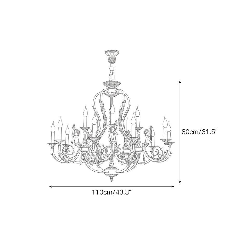 Arundel Classical Angel Chandelier