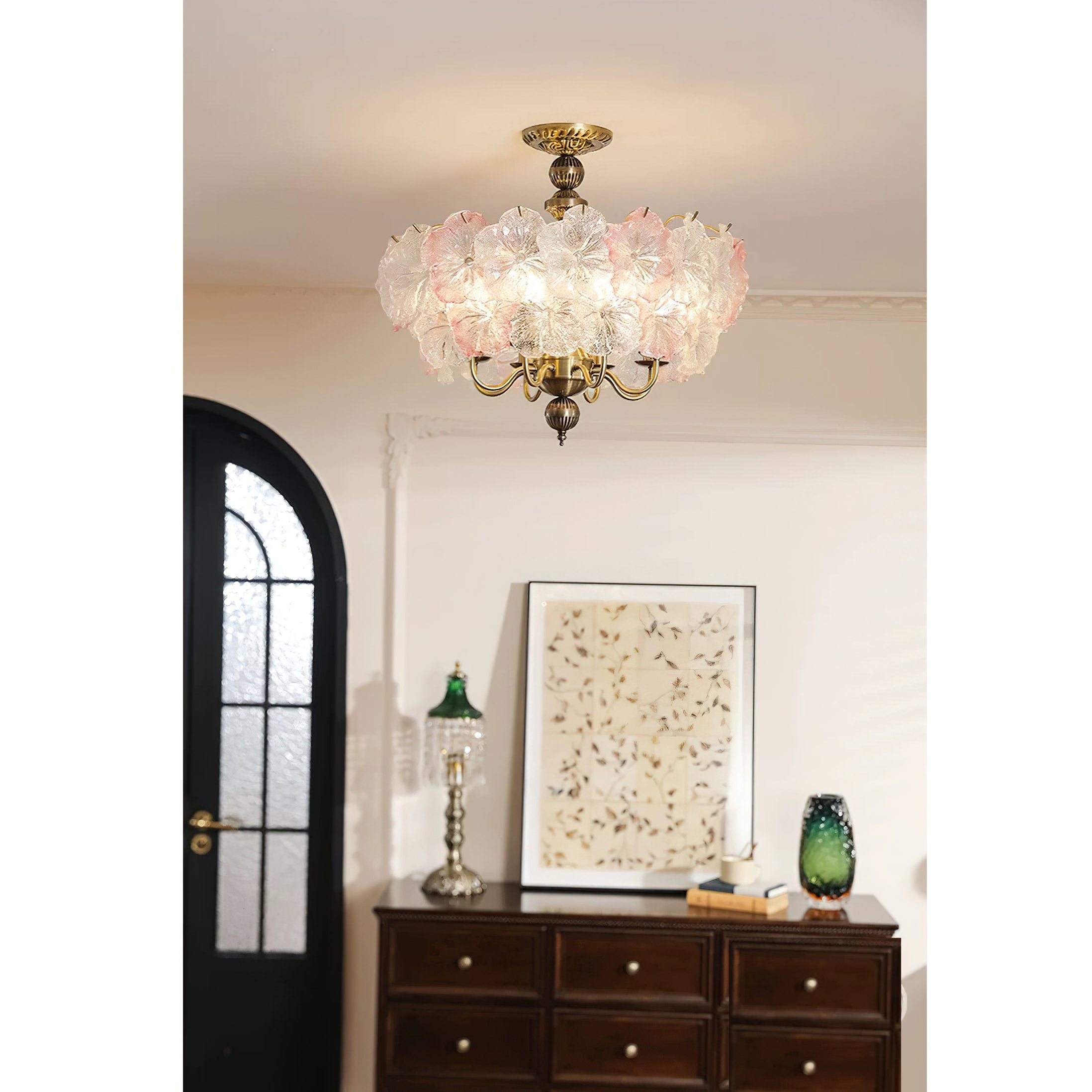 Arvia Glass Ceiling Lamp