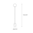 Load image into Gallery viewer, Aseneth Travertine Floor Lamp
