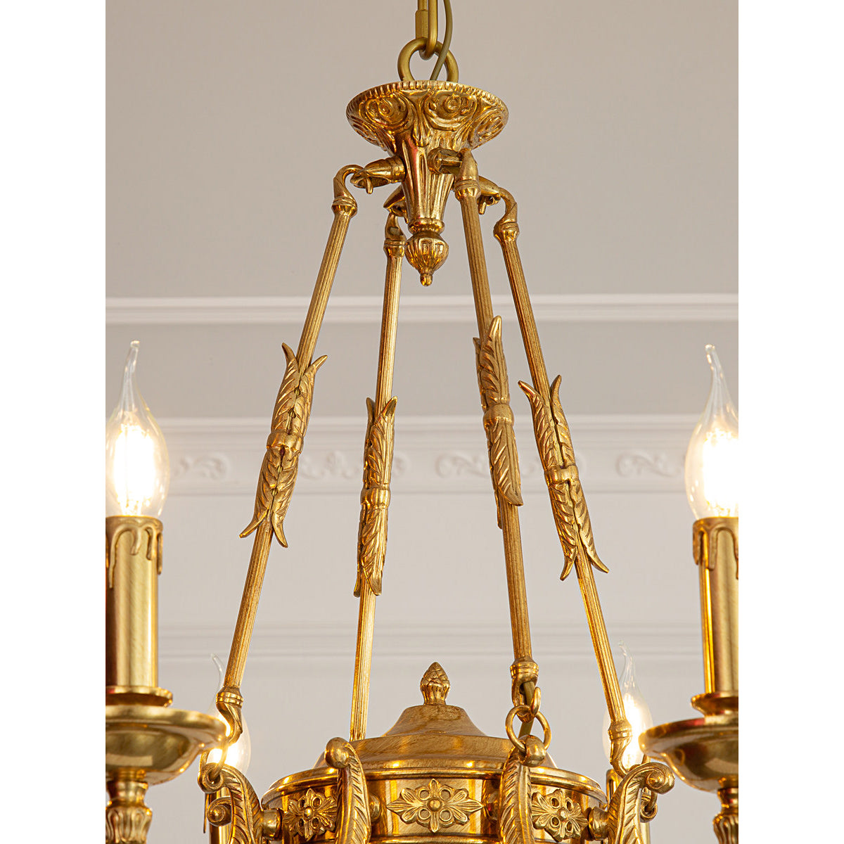 Ashford Brass Chandelier