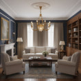 Load image into Gallery viewer, Ashford Brass Chandelier
