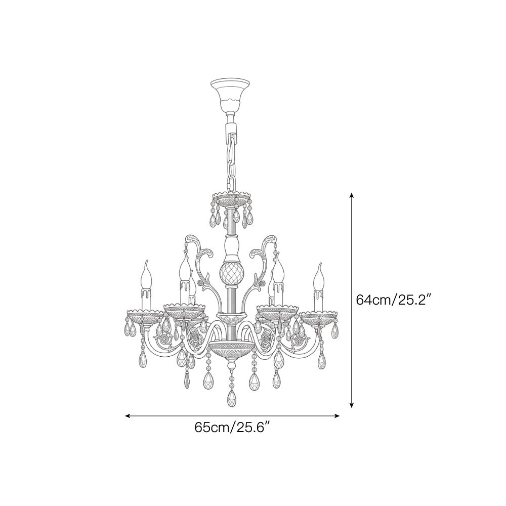 Astoria Chandelier – detail 3