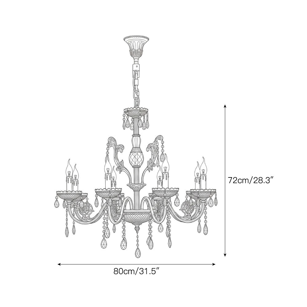 Astoria Chandelier – detail 4