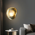 Load image into Gallery viewer, Astoria Hammered Lotus Leaf Sconce
