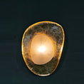 Load image into Gallery viewer, Astoria Hammered Lotus Leaf Sconce
