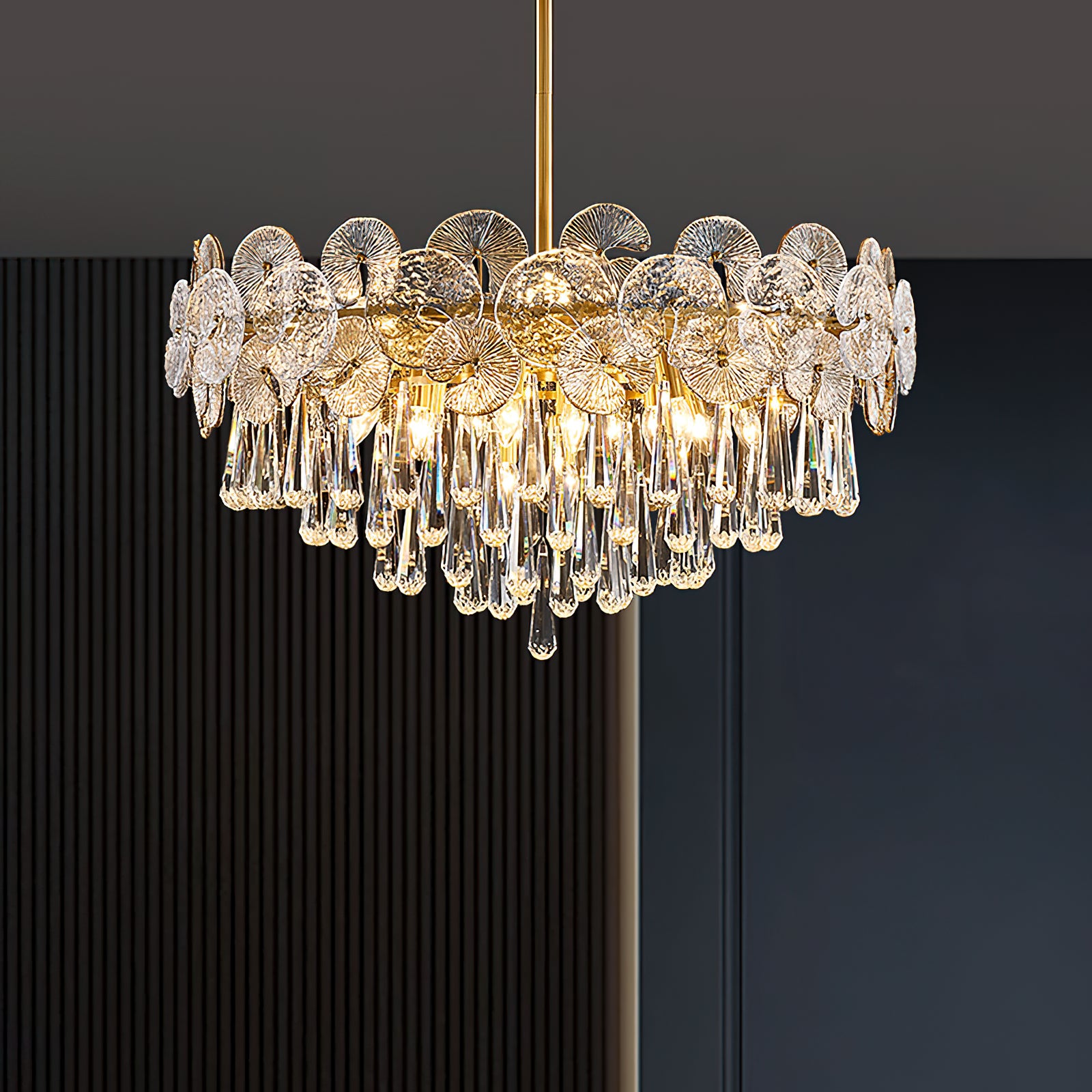 Atlas Crystal Chandelier