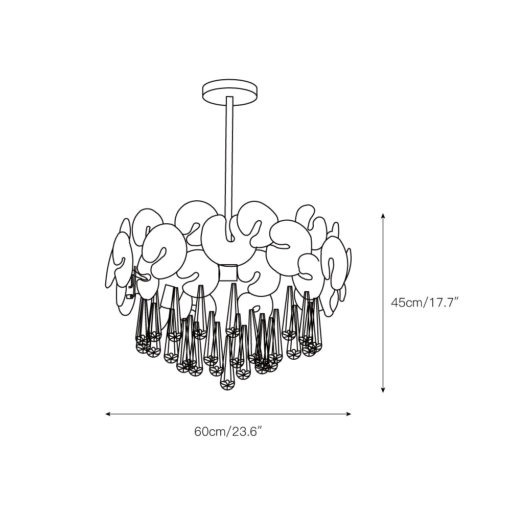 Atlas Crystal Chandelier