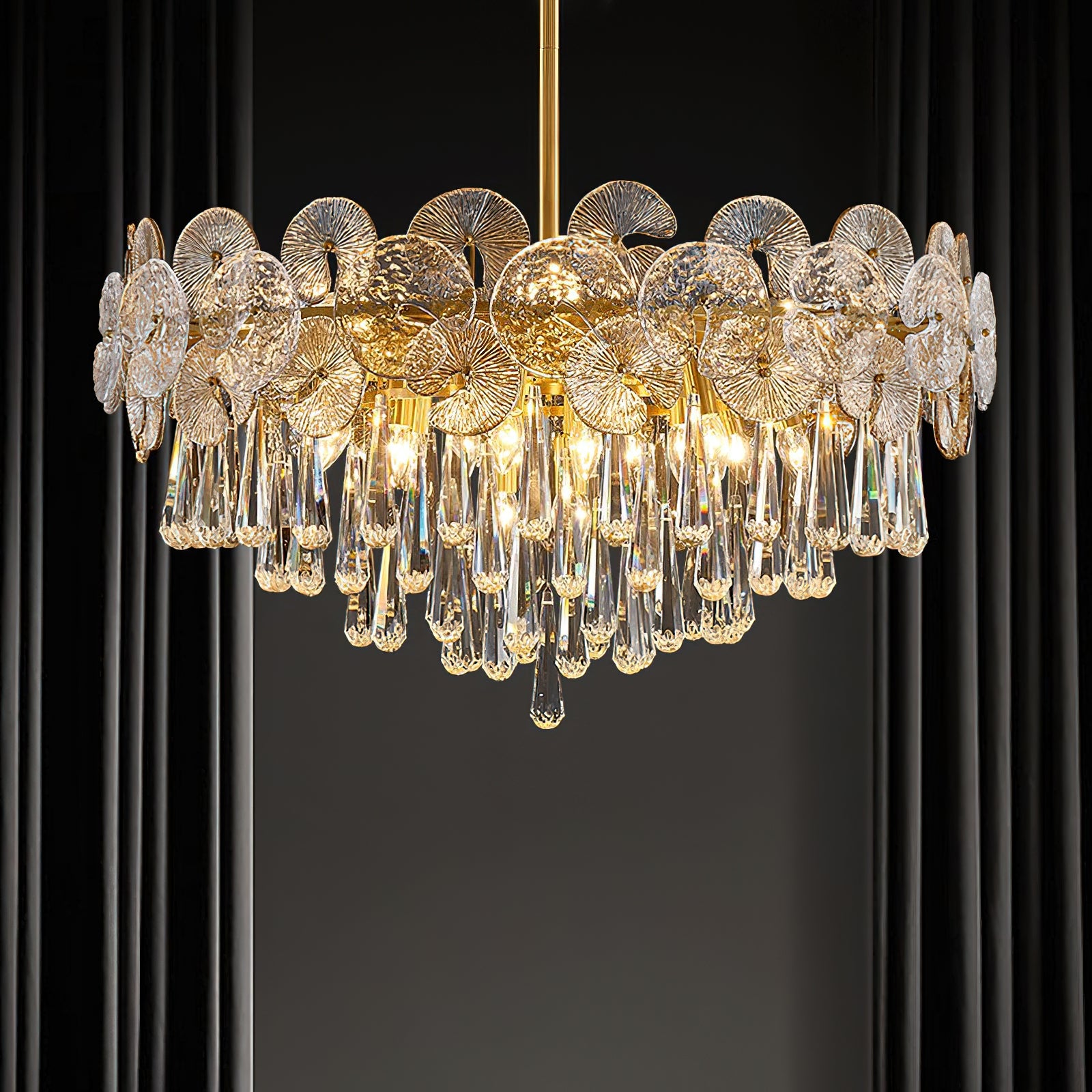 Lustre en cristal Atlas