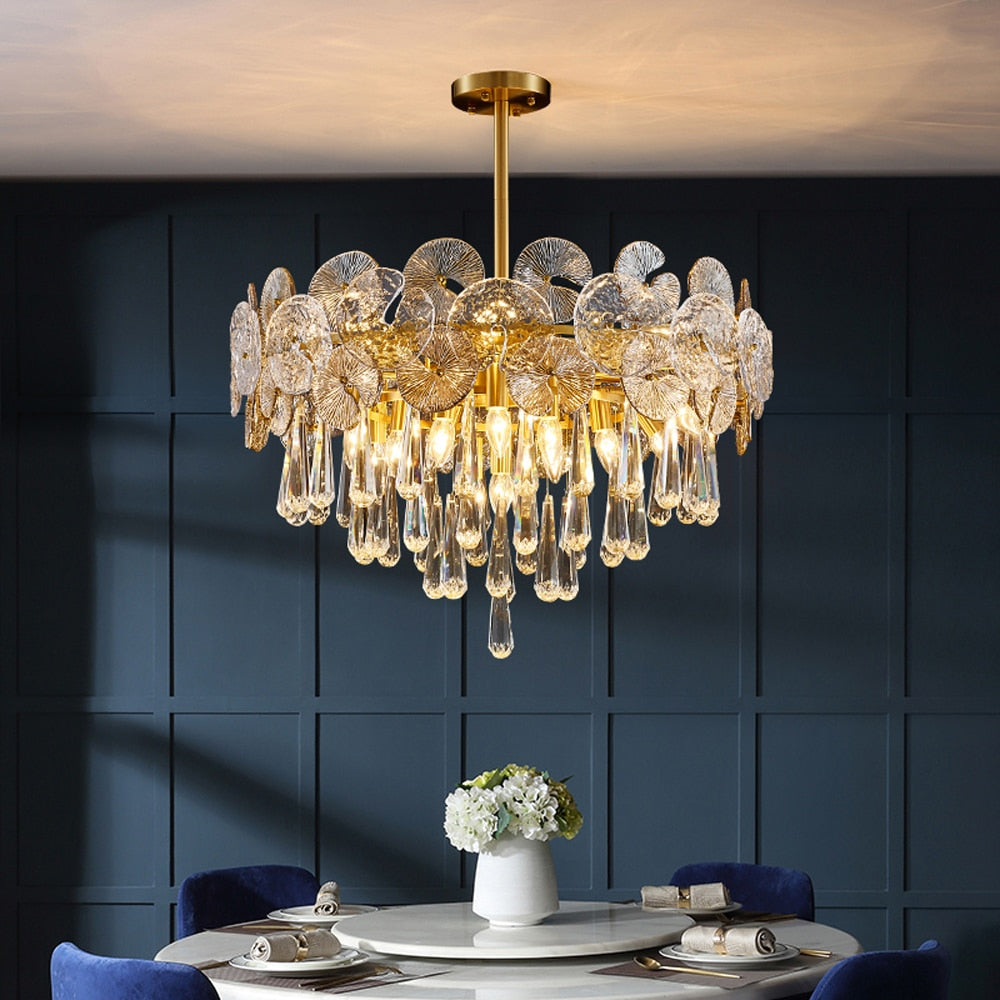 Lustre en cristal Atlas