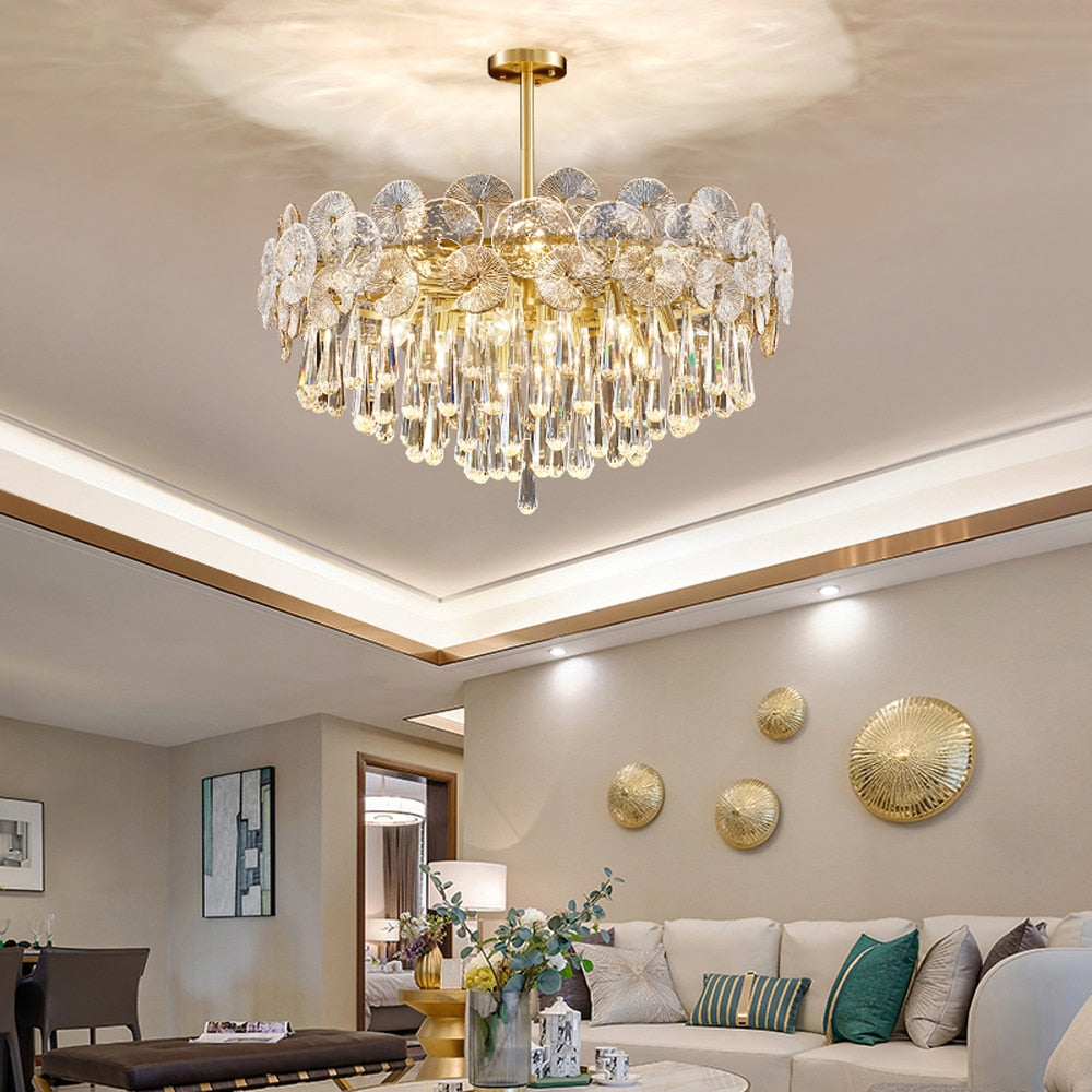 Atlas Crystal Chandelier