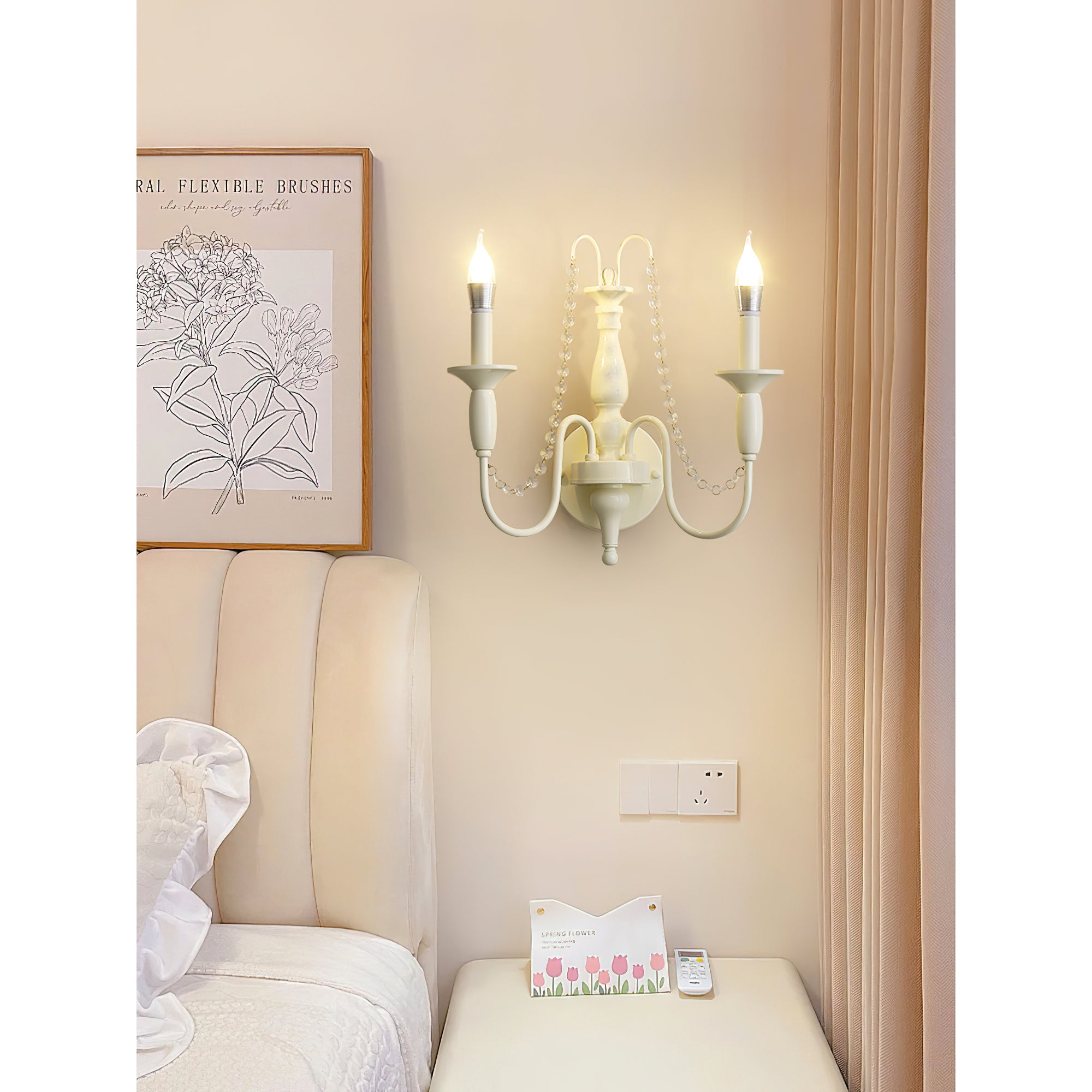 Aubervilliers Candle Wall Lamp