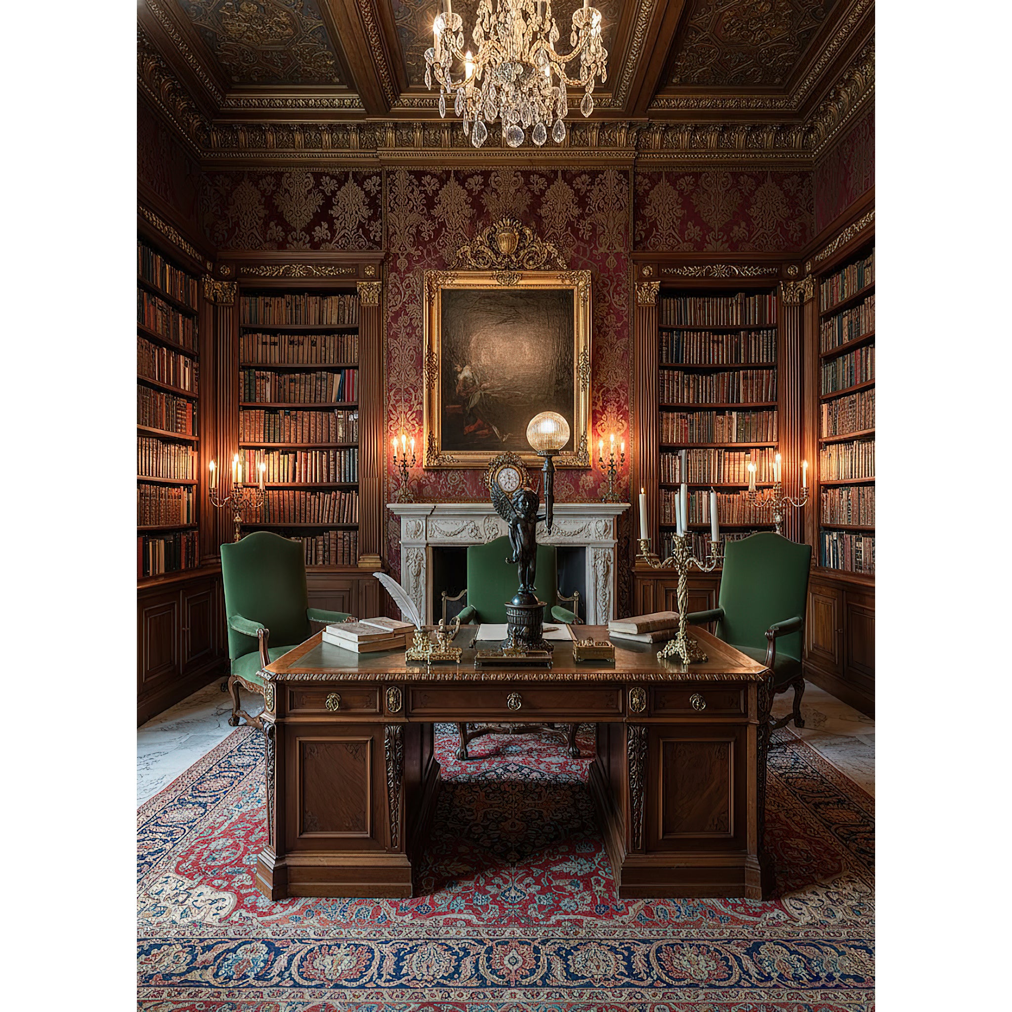 Auguste Moreau Table Lamp