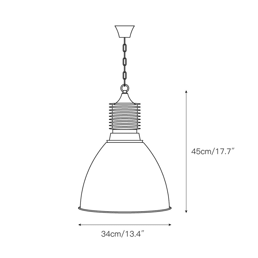 Augustin Pendant Lamp – detail 3 — Dimension drawings 1