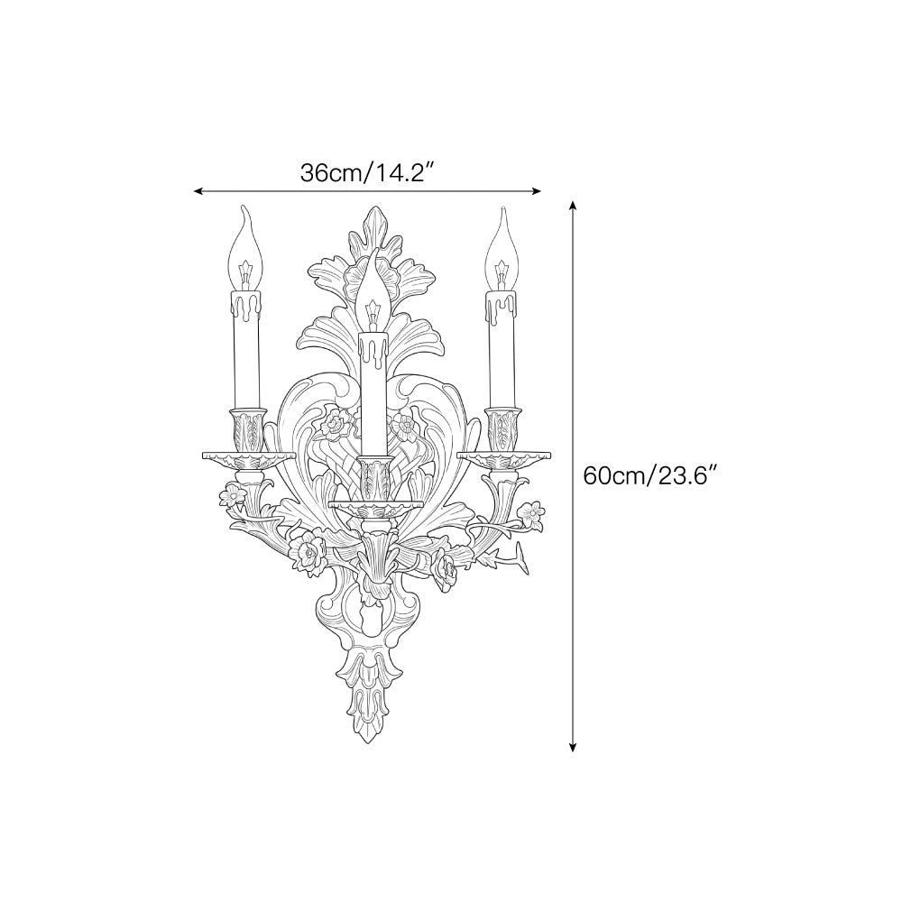 Aurelia Baroque Wall Sconce