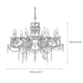 Load image into Gallery viewer, Aurelia Floral Chandelier
