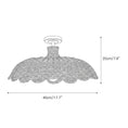 Load image into Gallery viewer, Aurelia Rattan Flush Mount
