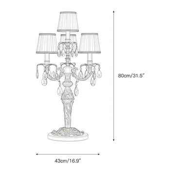 Aurelia Table Lamp – detail 3 — Dimension drawings 1