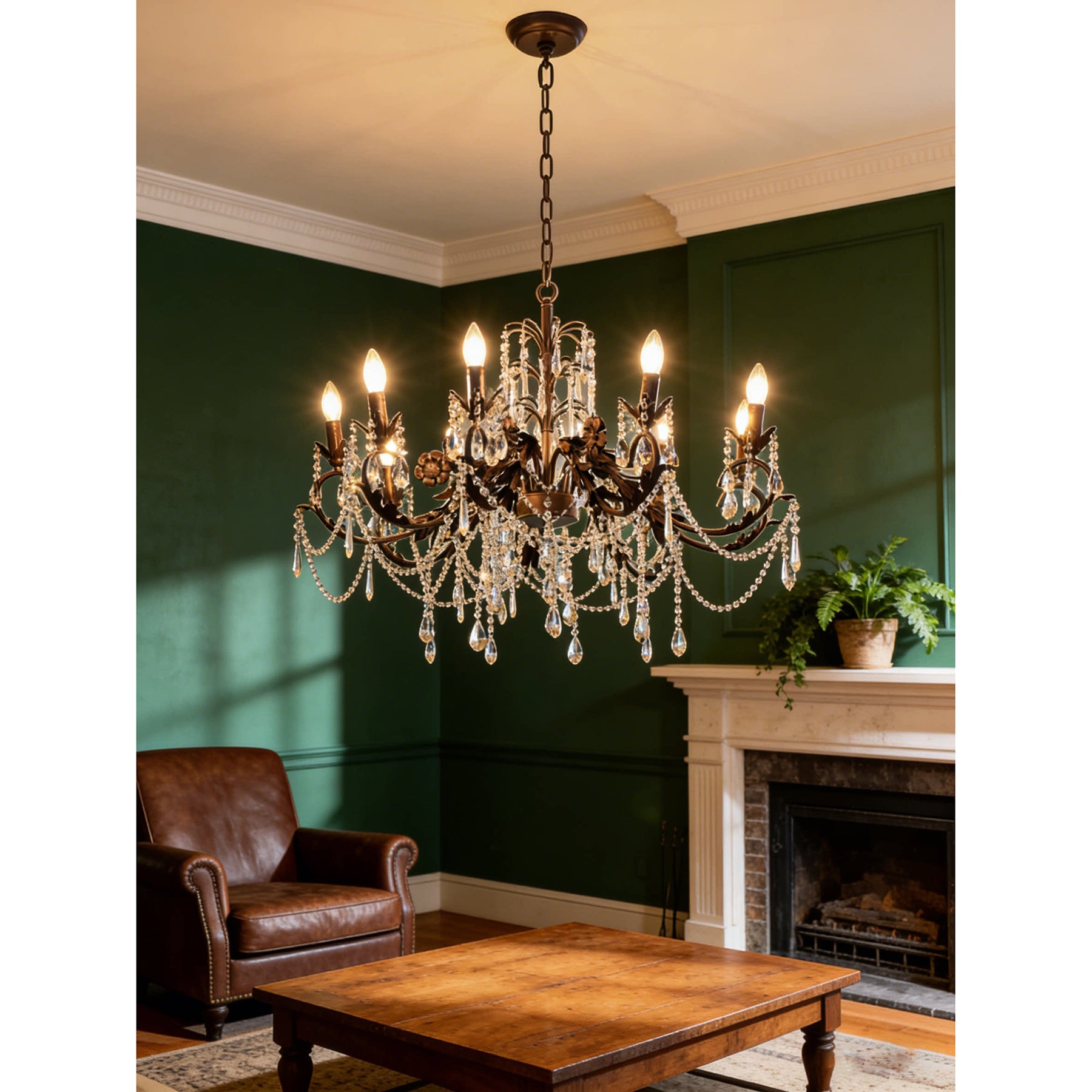 Aurelia Floral Chandelier