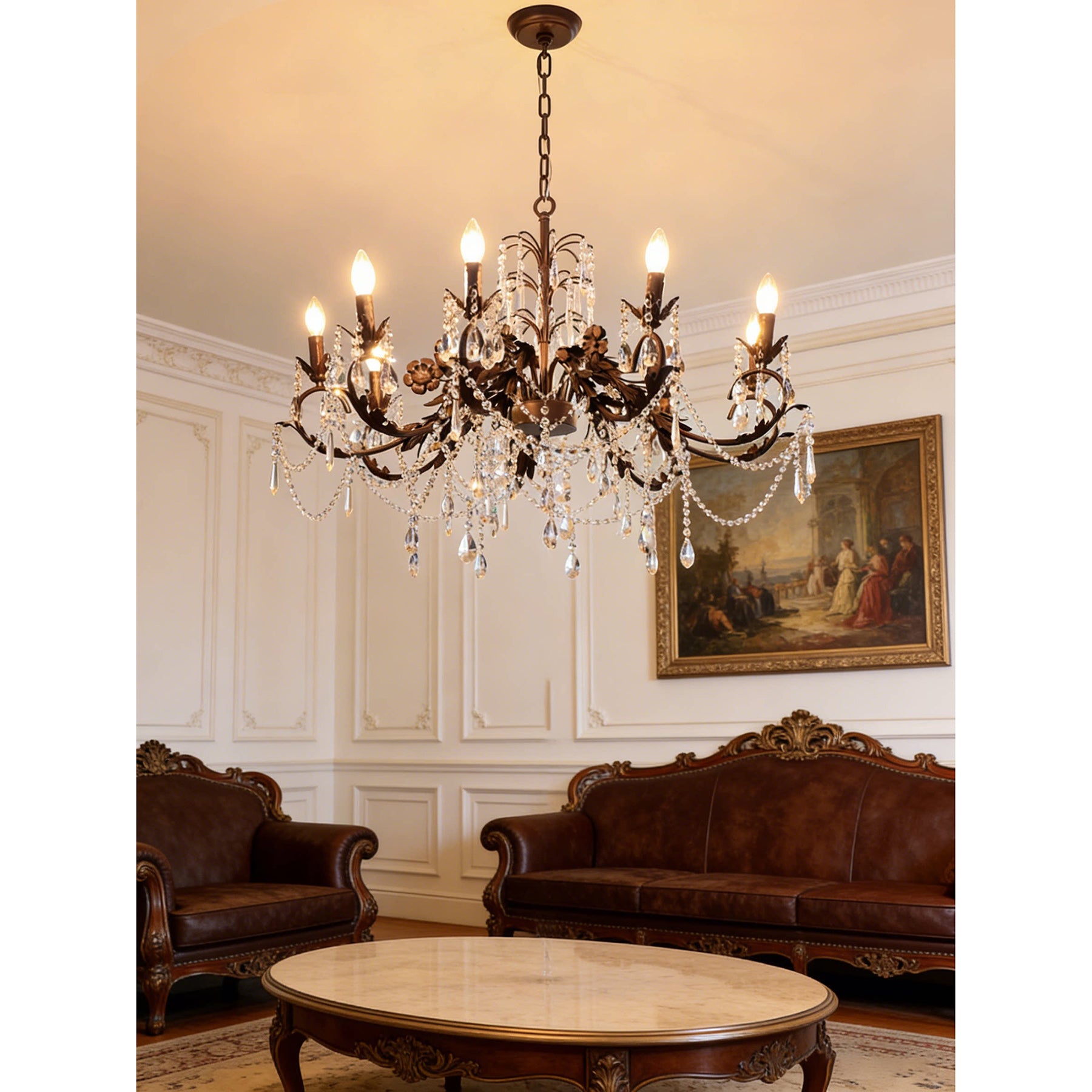 Aurelia Floral Chandelier