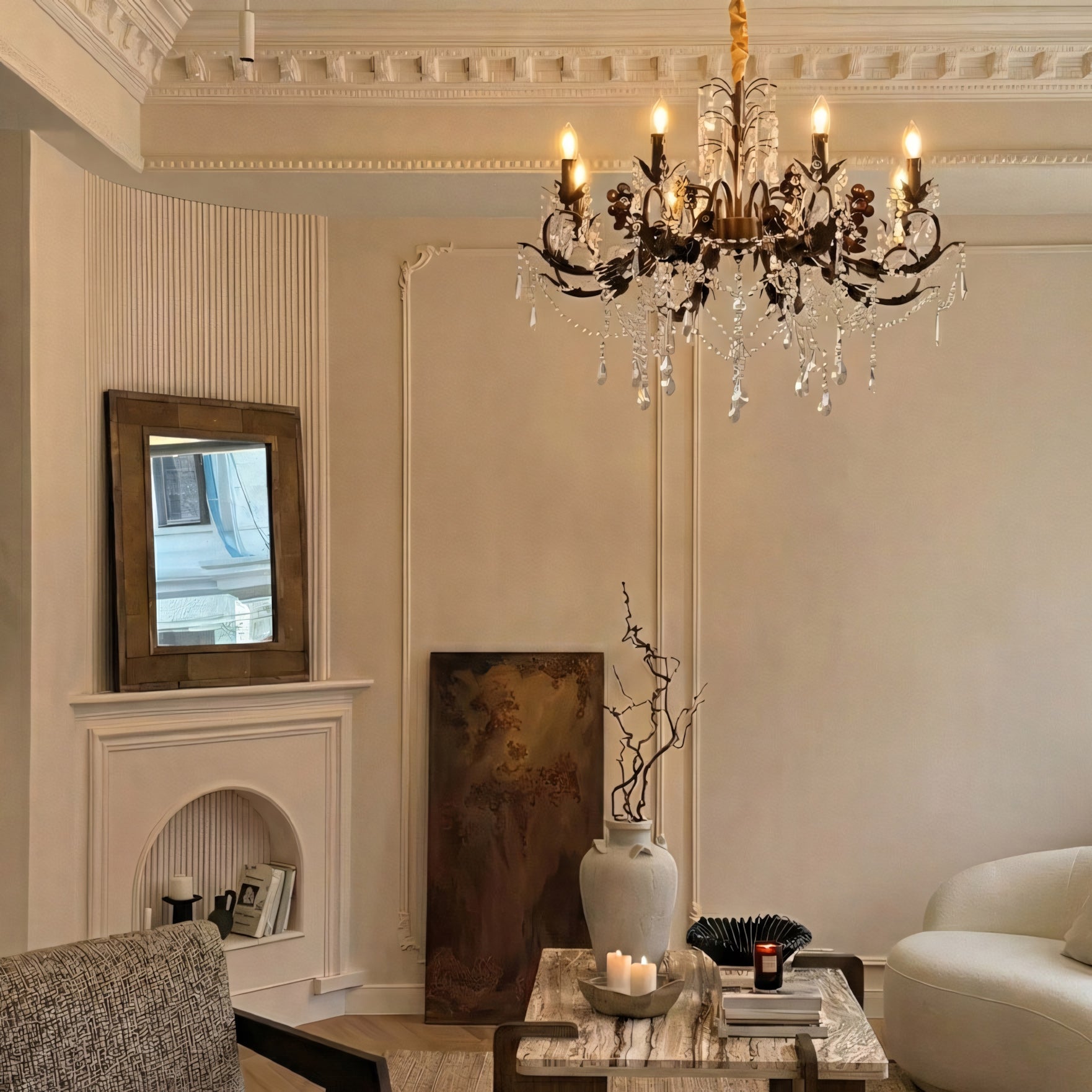 Aurelia Floral Chandelier