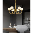 Load image into Gallery viewer, Aurelian Alabaster Globe Chandelier
