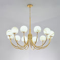 Bild in Galerie-Betrachter laden, Aurelian Alabaster Globe Chandelier
