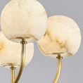 Charger l'image dans la visionneuse de la galerie, Aurelian Alabaster Globe Chandelier
