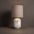 Load image into Gallery viewer, Auria Alabaster Table Lamp
