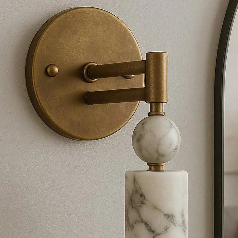 Aurind Marble Wall Lamp